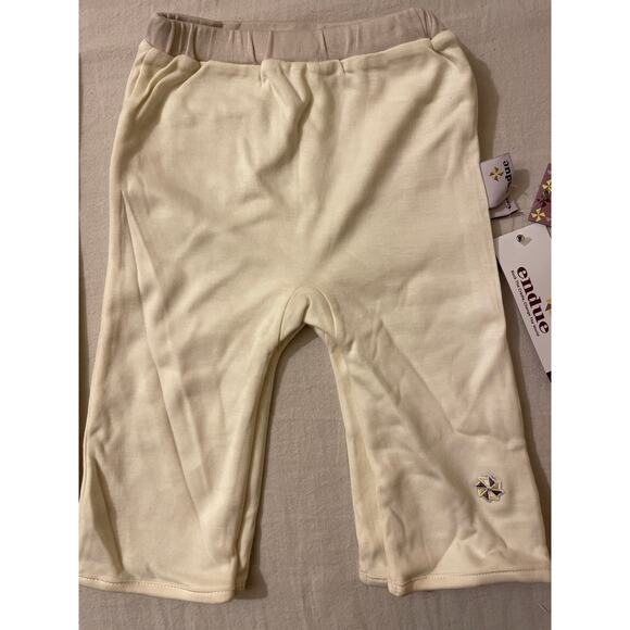 Endue Baby Pants Size 6-12 Months Organic Pima Cotton Reversible Newborn 4 Pairs - Picture 2 of 7